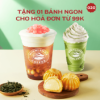 Khuyến mãi Highlands Tặng bánh ngon khi mua 2 thức uống trà cascara